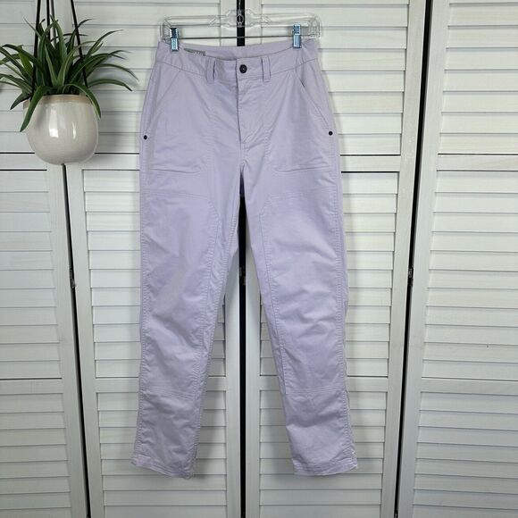 Stio Pants - Stio Rivet Twill Carpenter Pant Lavender High Rise Organic Cotton Stretch Size 6